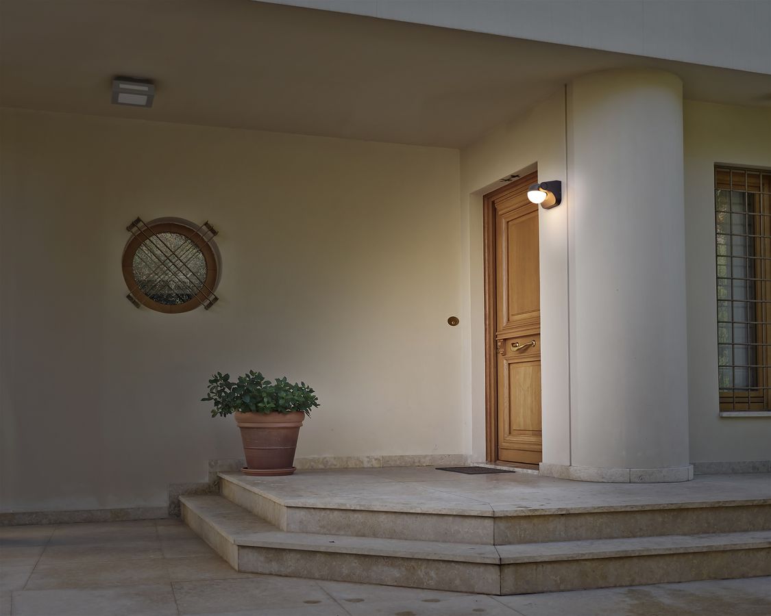 LED Außen Wandleuchte Pallas - IP54, warmweiss, 6W