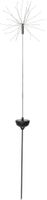 Solar Decoration Firework - Schwarz, Lichtfarbe Warmweiss