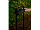 Solar-Pollerleuchte Saulio  Schwarz - LED Modul, 4.5W, IP44