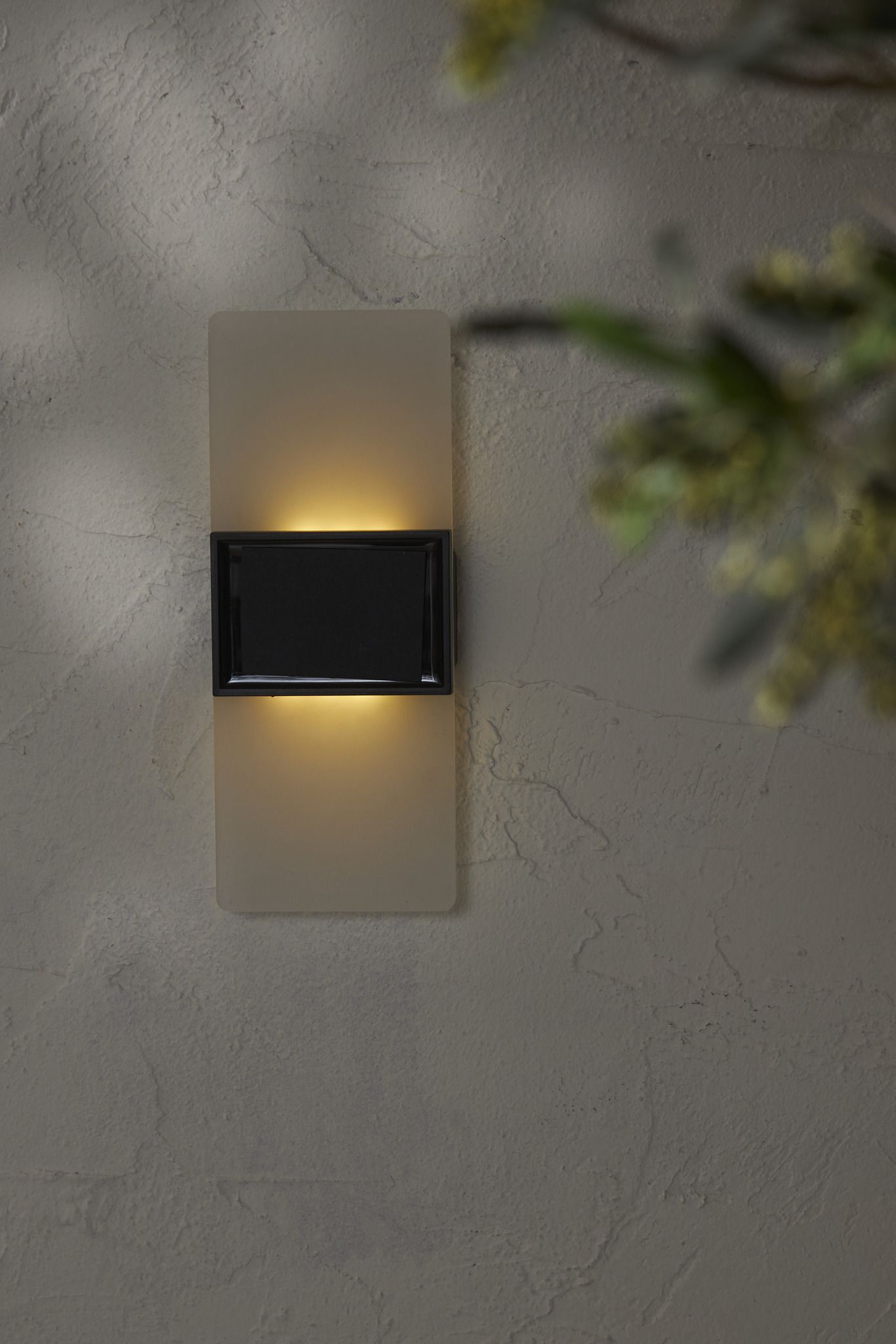 Solar-Wandleuchte Wally Frost - IP44, Warm/Kaltweiss, 2 LED'S
