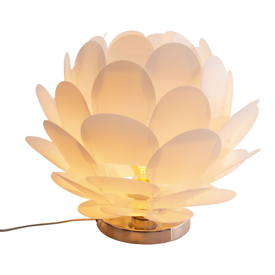 Tischleuchte weiss d: 41cm Fora - IP20, E27, 40W, 230V