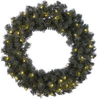 Kranz Ottawa - Grün, 50 LEDs, IP44