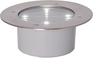 Solar Scheinwerfer Decklight - Silber, Lichtfarbe Warmweiss