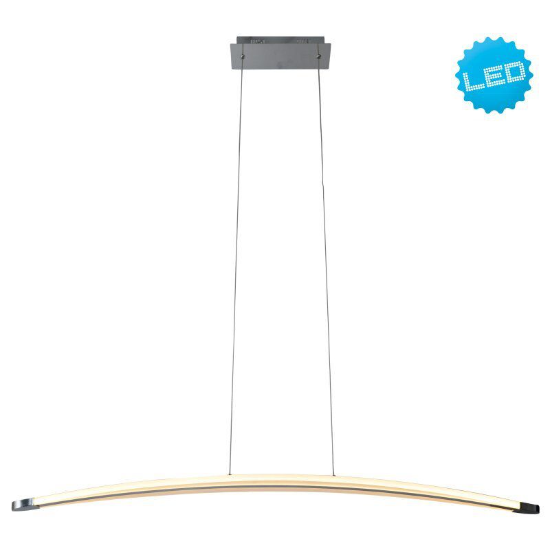 LED Pendelleuchte Bow - LED fest verbaut, 3000K, warmweiss