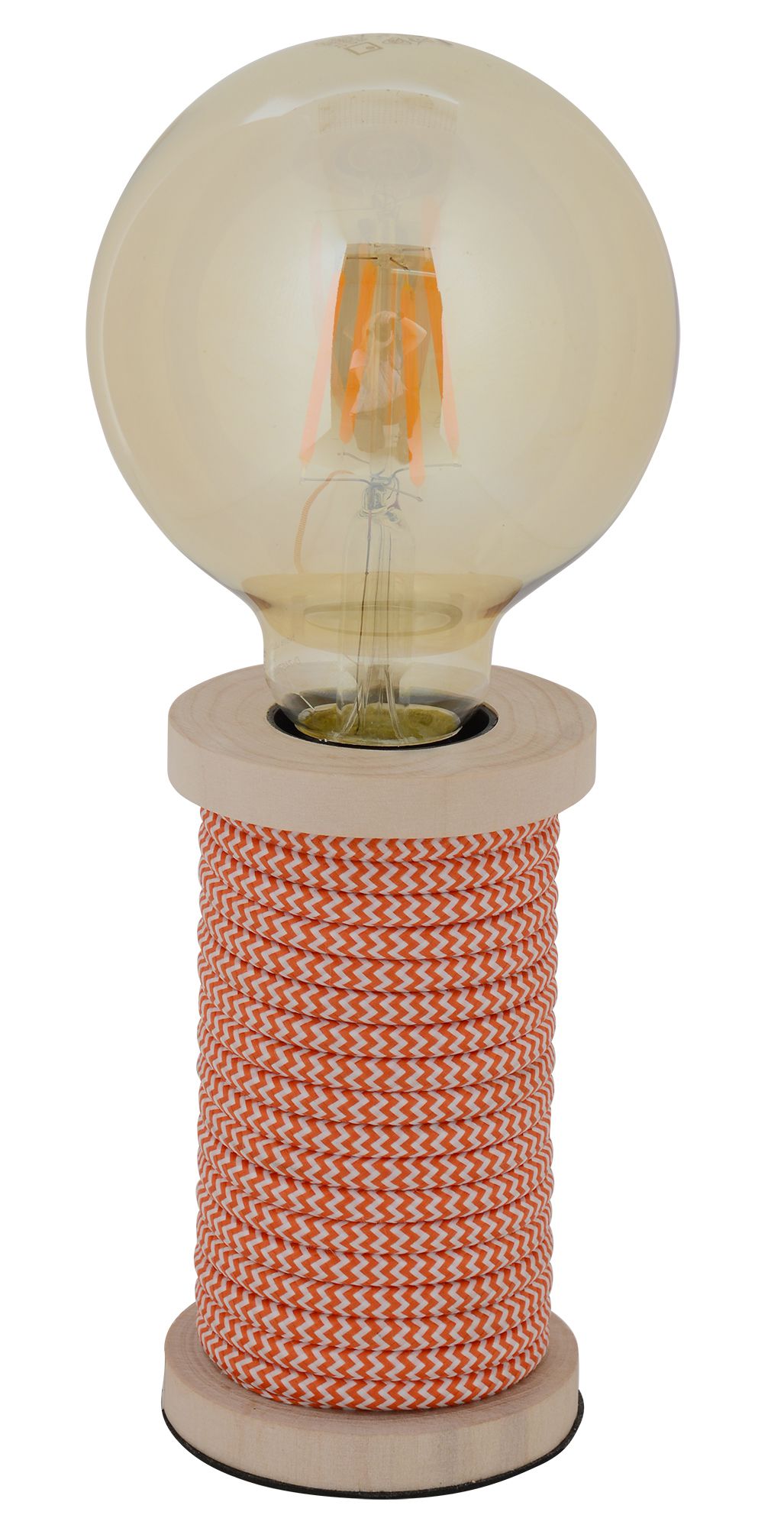Tischleuchte Max orange/weiß h: 12cm - E27, 40W, IP20