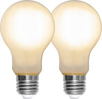 LED Lamp E27 Frosted Duo Pack - E27, 470Lm, 4.5W, 2700K
