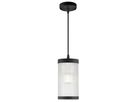 Coupar, Pendelleuchte, Schwarz - E27, IP54, max.25W