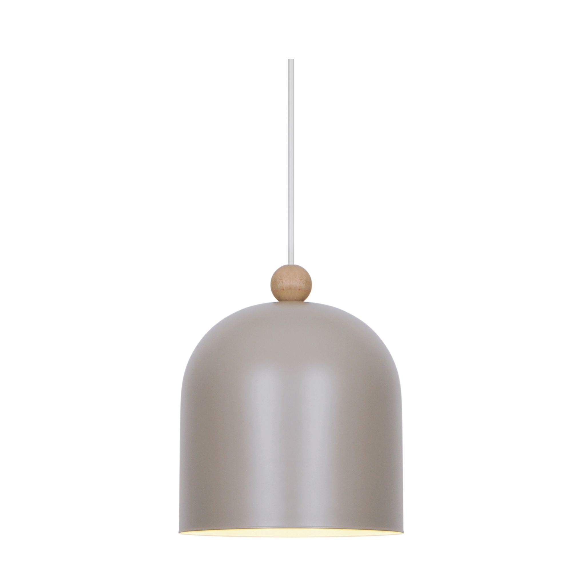 Pendelleuchte Gaston Hell braun - E27, IP20, 230V
