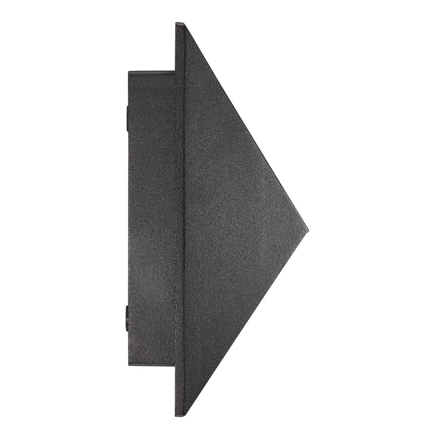 Wandleuchte PONTIO 15 - 1xGU10 (exkl.), max.25W, IP54, schwarz, dimmbar (optional Leuchtmittel), L=150mm,B=150mm, H=190mm