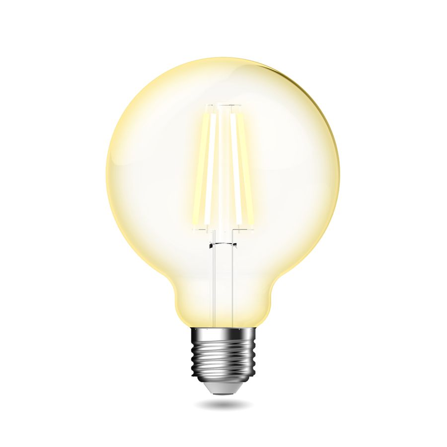 LED-Leuchtmittel Smart, E27, G95, 600lm, Kl - 4.7W ,2200-6500K, IP20