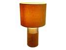 Tischleuchte BORDO h: 32cm braun gold - E14, IP20
