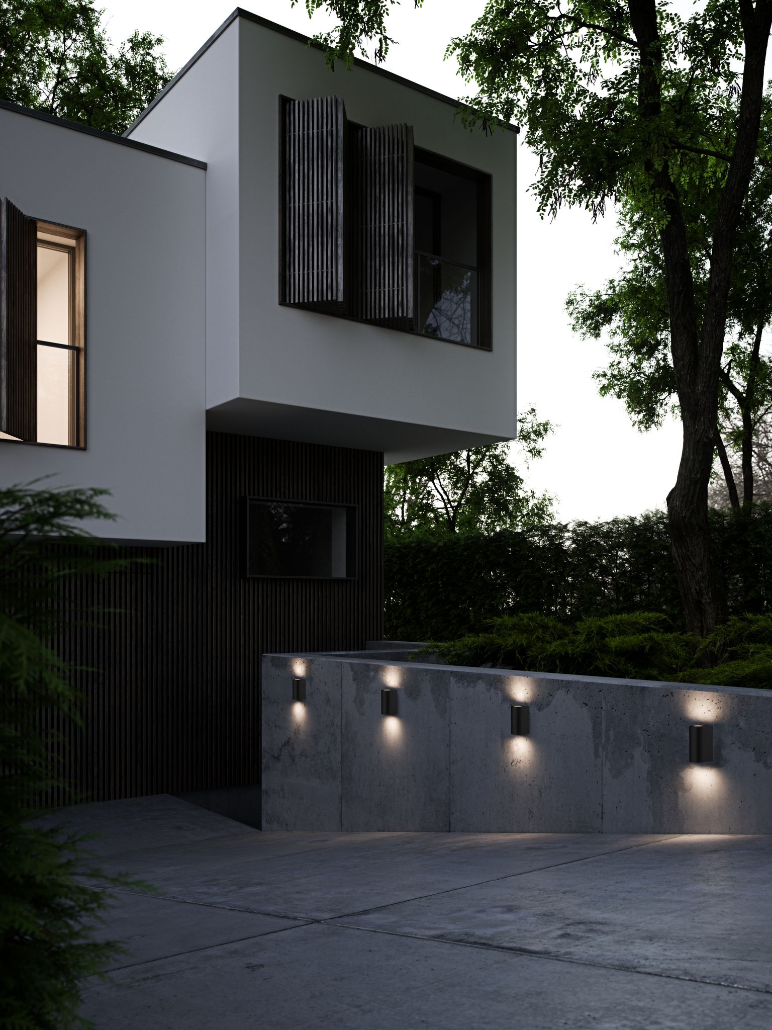 Asbol - 5W LED, 3000K, IP44, 230V
