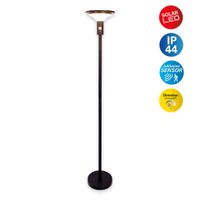 LED Solarstehleuchte NORA H: 139 cm - IP44, 3W, Warmweiss