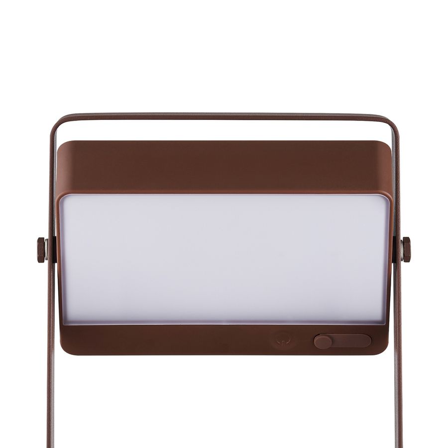 Akkuleuchte Saulio Solar  Braun - 3.5W, LED-Modul, IP44