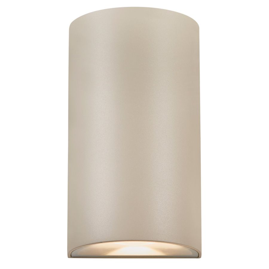 Rold - 2X5W, 2x350lm, 3000K, IP54, CRI 80, 2x125°, geschliffen, nicht dimmbar, L=90mm, B=55mm, H=160mm