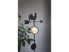 Solar Dekoration Windy - Schwarz, Lichtfarbe Warmweiss