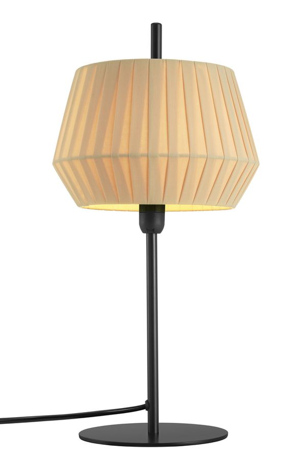 Dicte, Tischleuchte, Beige - IP20, E14