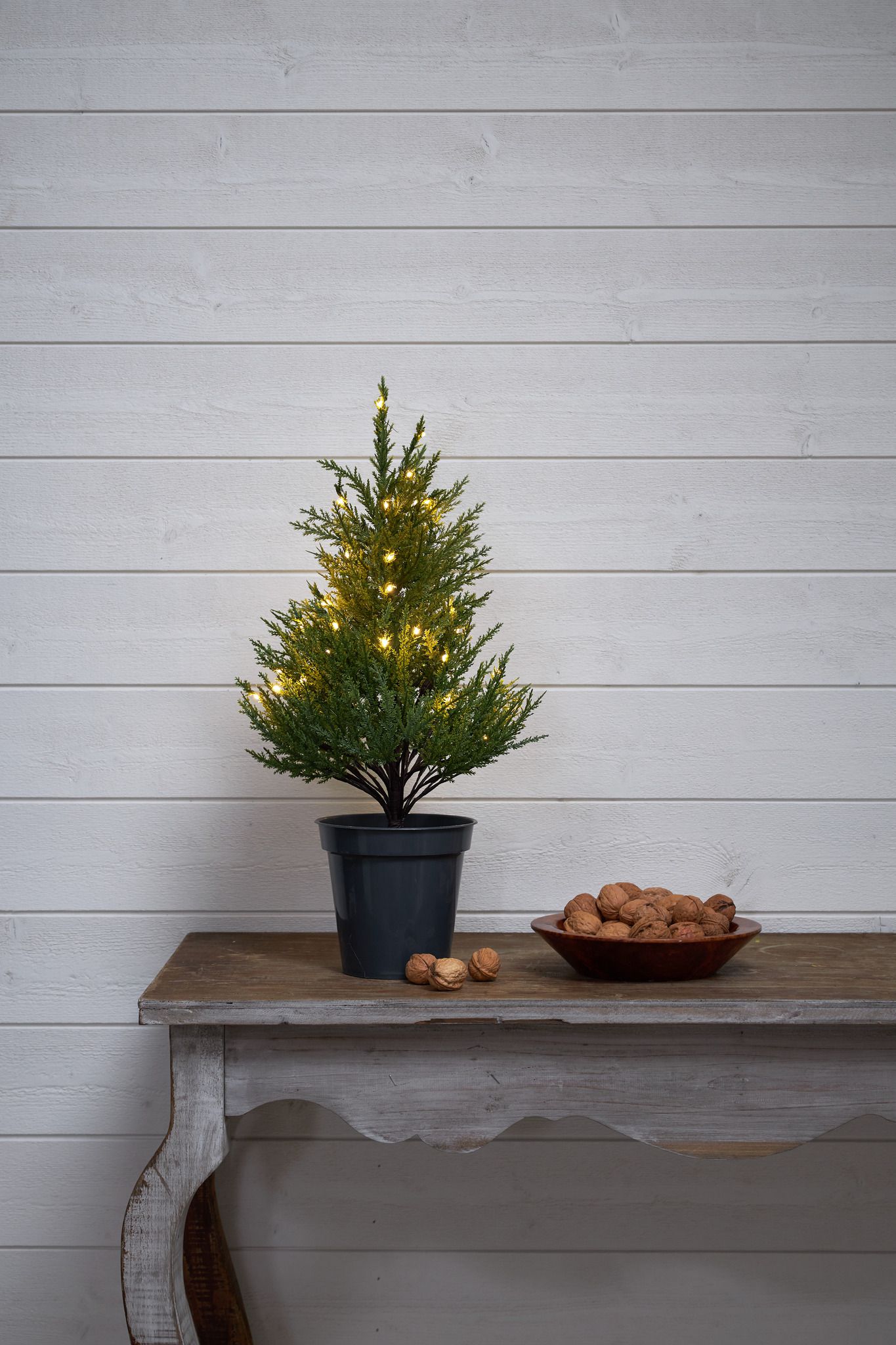 Dekorativer Baum THUJA - IP20, Warmweiss, 40 LED
