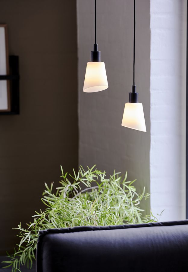 Molli, Pendelleuchte, Schwarz - IP20, E14