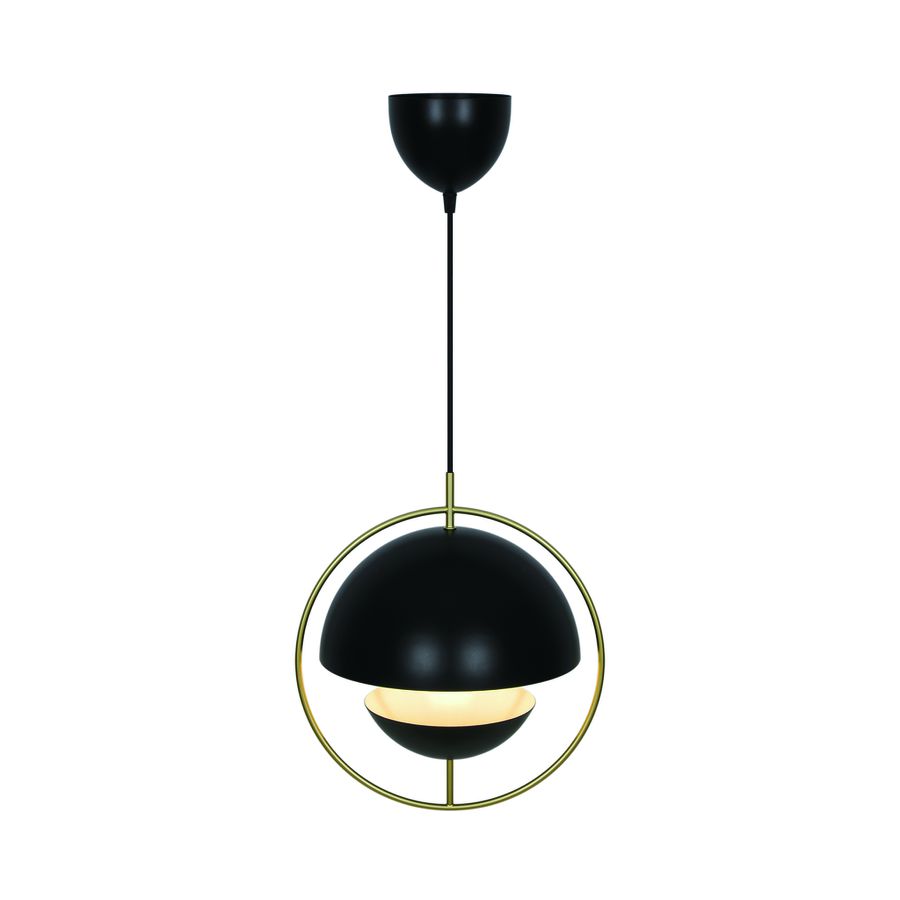 Pendelleuchte Tavia Schwarz - 40W, E27, IP20