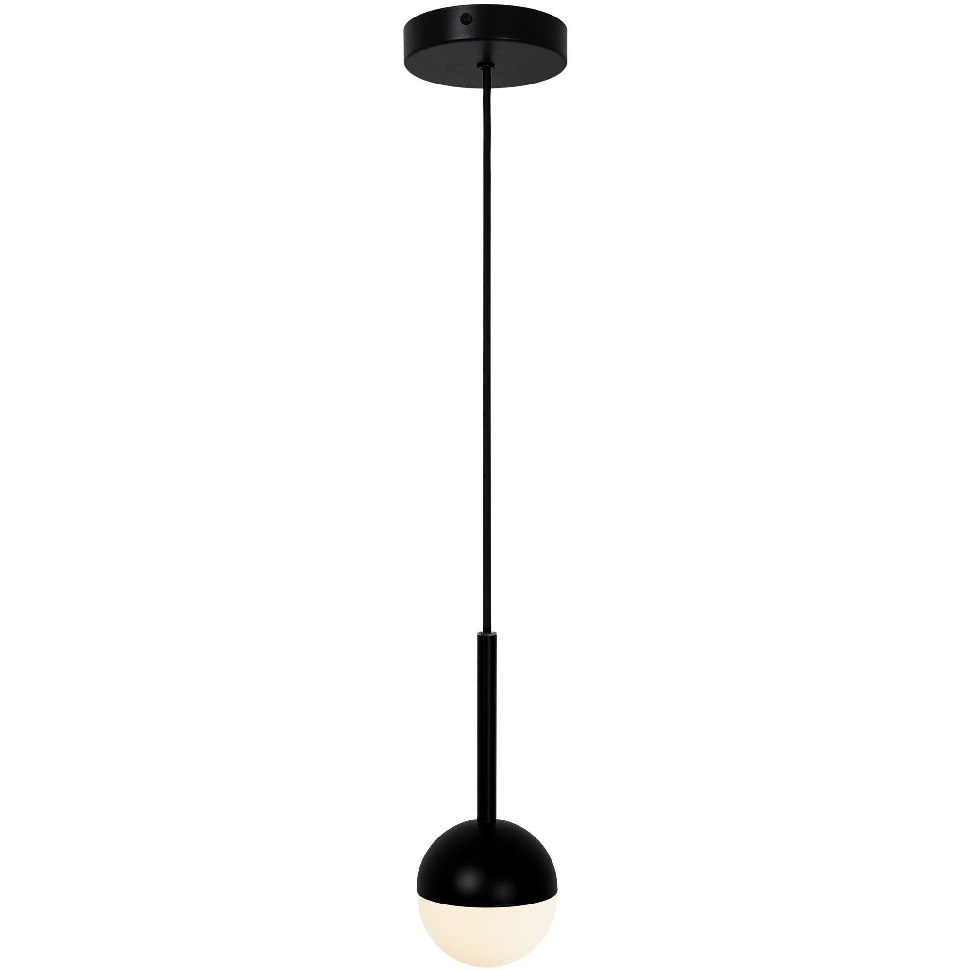 Contina, Pendelleuchte, Schwarz - IP20, G9