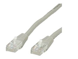 Kabel RJ45 2.0m - Patchkabel Kat.6 (Class E) UTP, grau, 2m AWG24