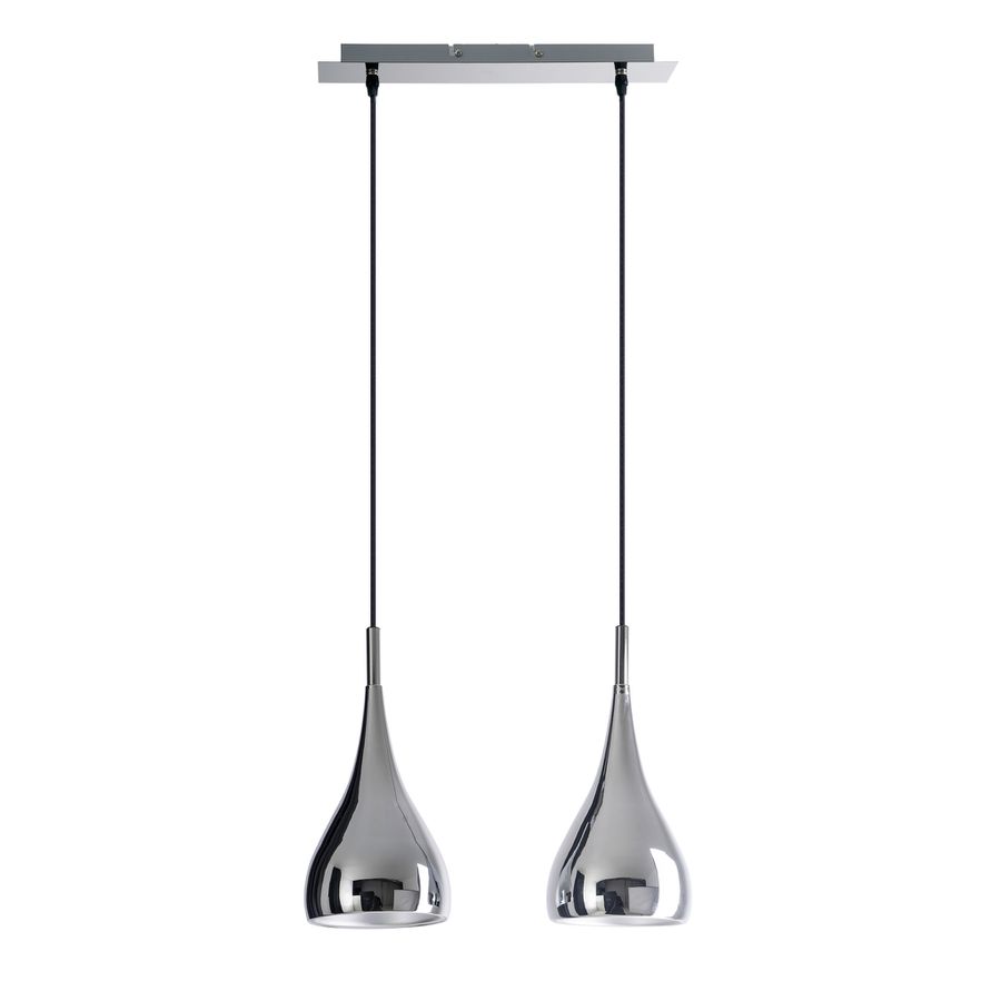 2-er Pendelleuchte Style - E27, 80W, IP20