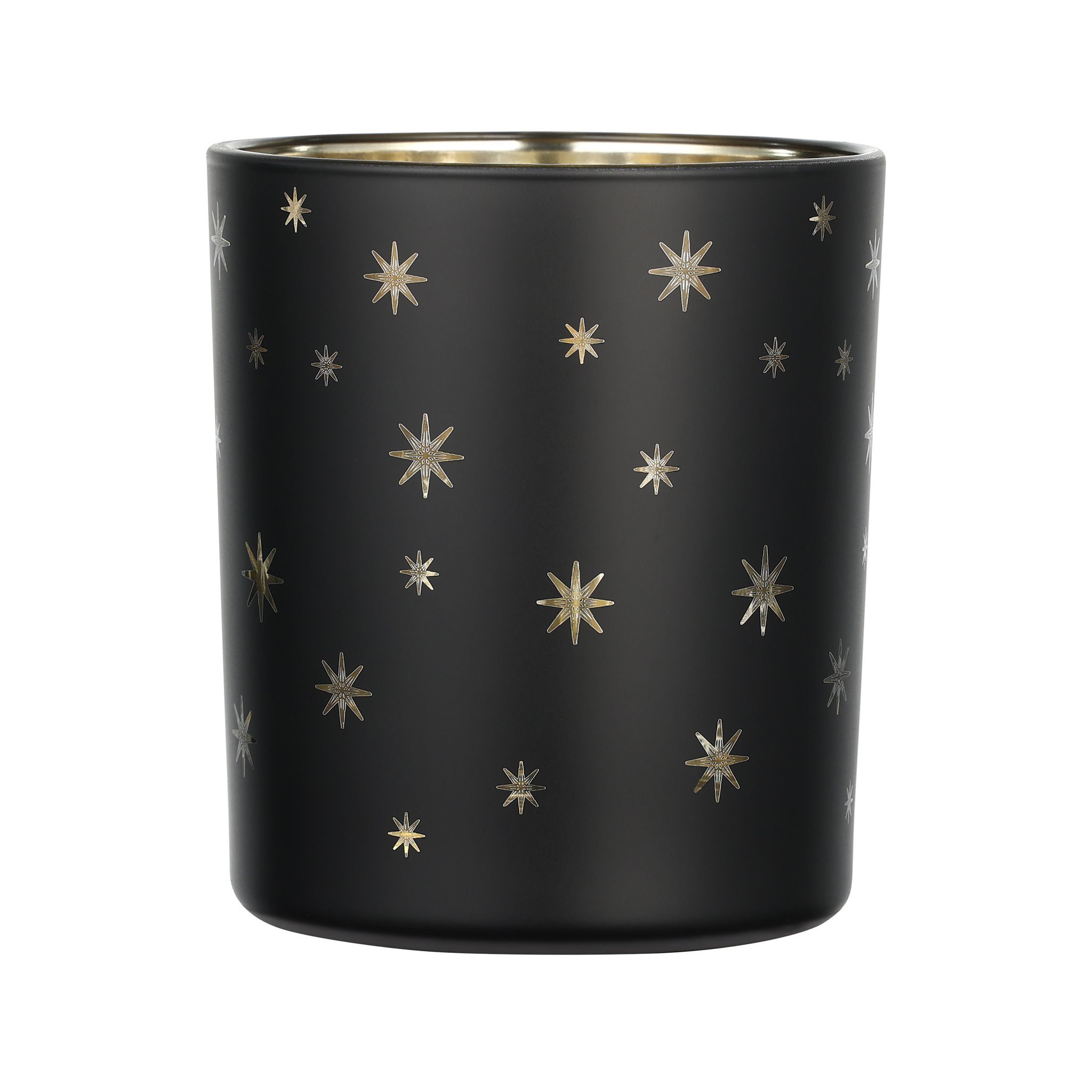 TEELICHTHALTER SW/GOLD Ø88 H-100 LUKUT - TEELICHTHALTER SW/GOLD Ø88 H-100 LUKUT