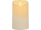 LED Pillar Kerze M-Twinkle - Outdoor, Elfenbein, 15cm Höhe, Timerfunktion