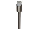 Tischlampe Cera Gebürsteter Stahl - E14, IP20, 230V