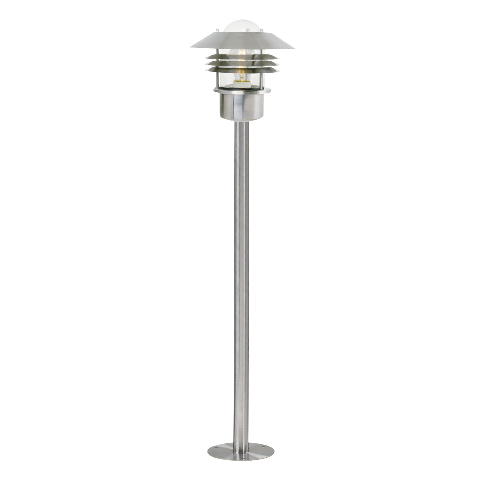 Vejers, Standleuchte, Edelstahl - E27, max. 60W, IP54