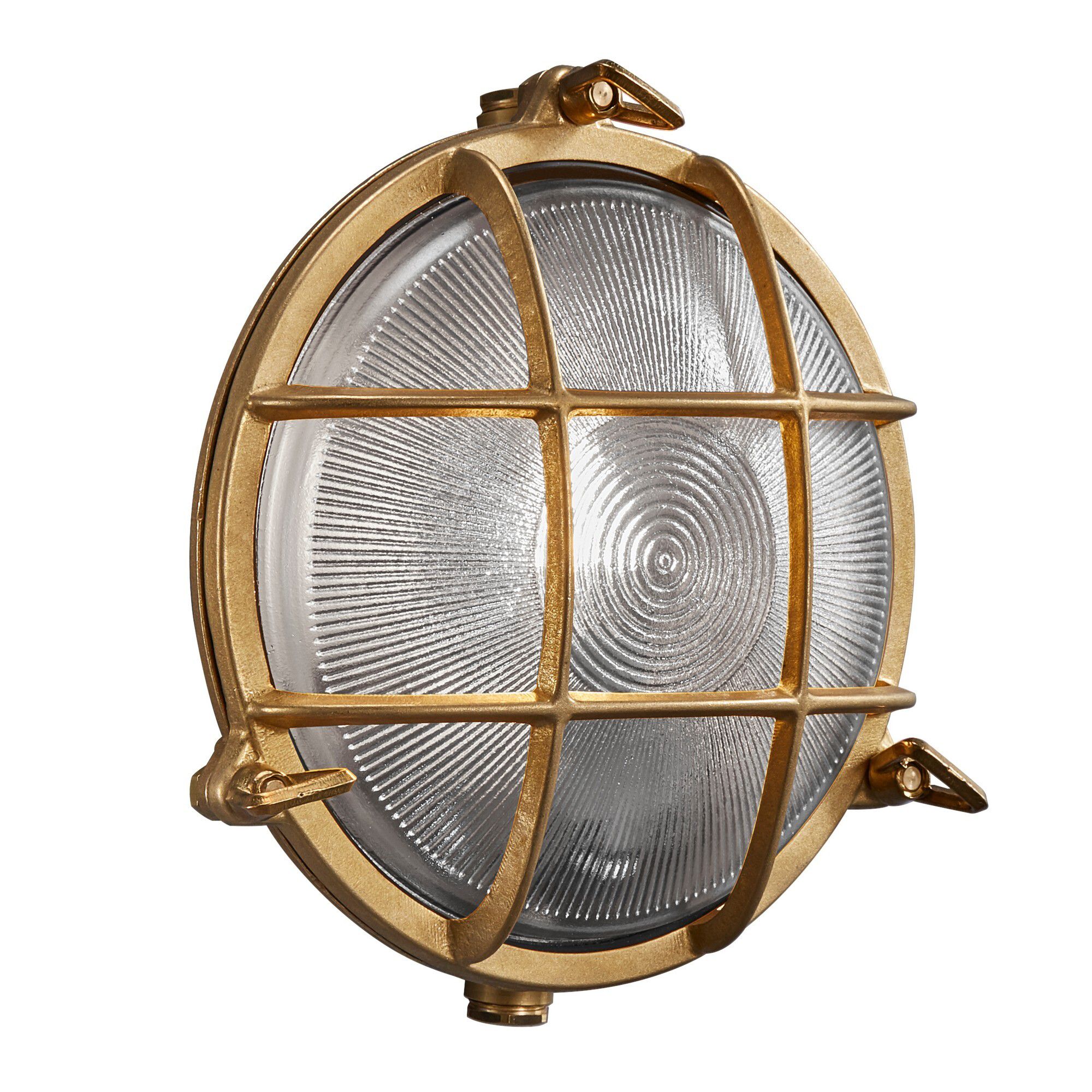Polperro, Wandleuchte, Messing - E27, max. 12,5W, IP64