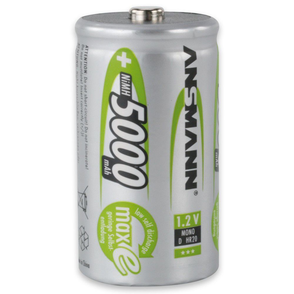 NiMH Akku Mono D - Akku NiMH, D, 1.2V, 5000 mAh