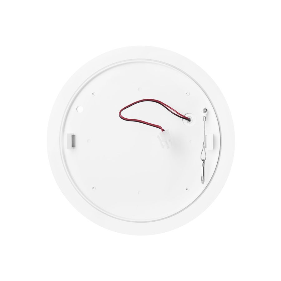 LED Sensor-Anbauleuchte SLICE CIRCLE II Switch - 10/15W, 1000/1500lm, 3000/4000K, IP54, CRI >80, 110°, weiss, nicht dimmbar, D=220mm, H=53mm