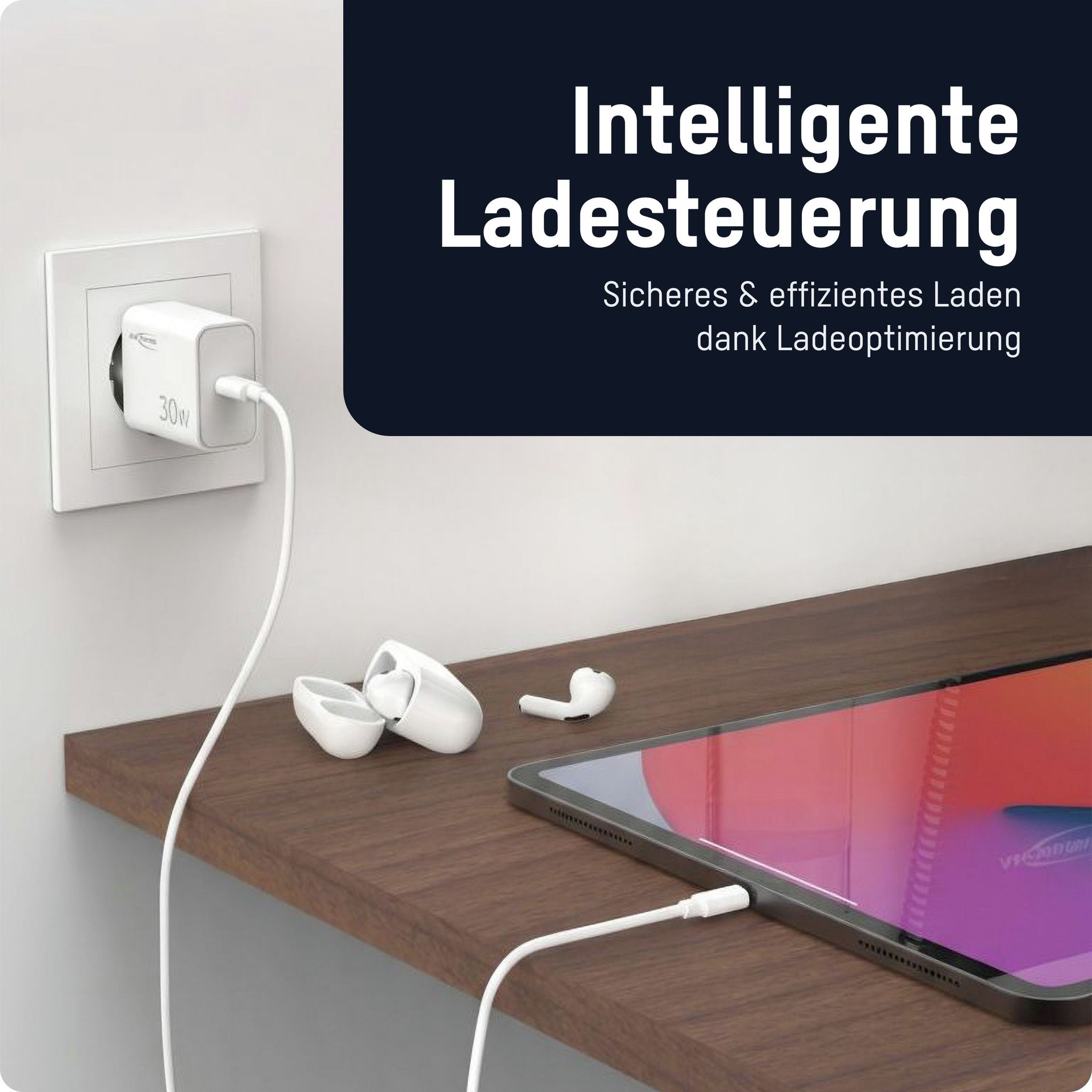 Home Charger HC130PD / 3 A / 30 W / 1 USB-C Port - Home Charger HC130PD / 3 A / 30 W / 1 USB-C Port