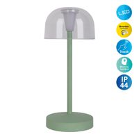Akku- Tischleuchte GOMBA mint 2er Set - LED-Modul, 1W, IP54