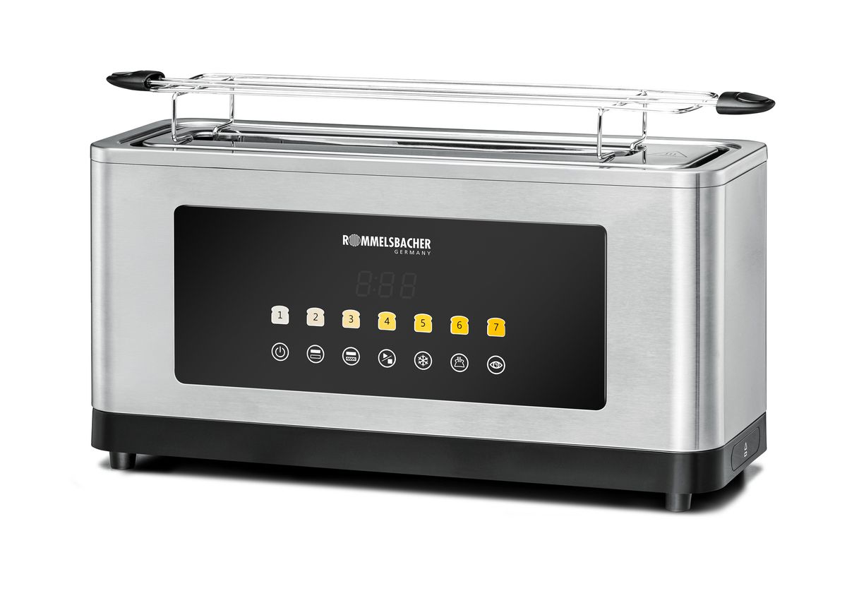 Toaster TOL 1000 - 1000W, 230V, Schwarz/Silber