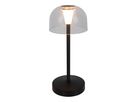 Akku- Tischleuchte GOMBA schwarz 2er Set - LED-Modul, 1W, IP54