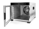 Dörrautomat DA 950 - Dörrautomat, Edelstahl/schwarz, 600W, LCD-Display