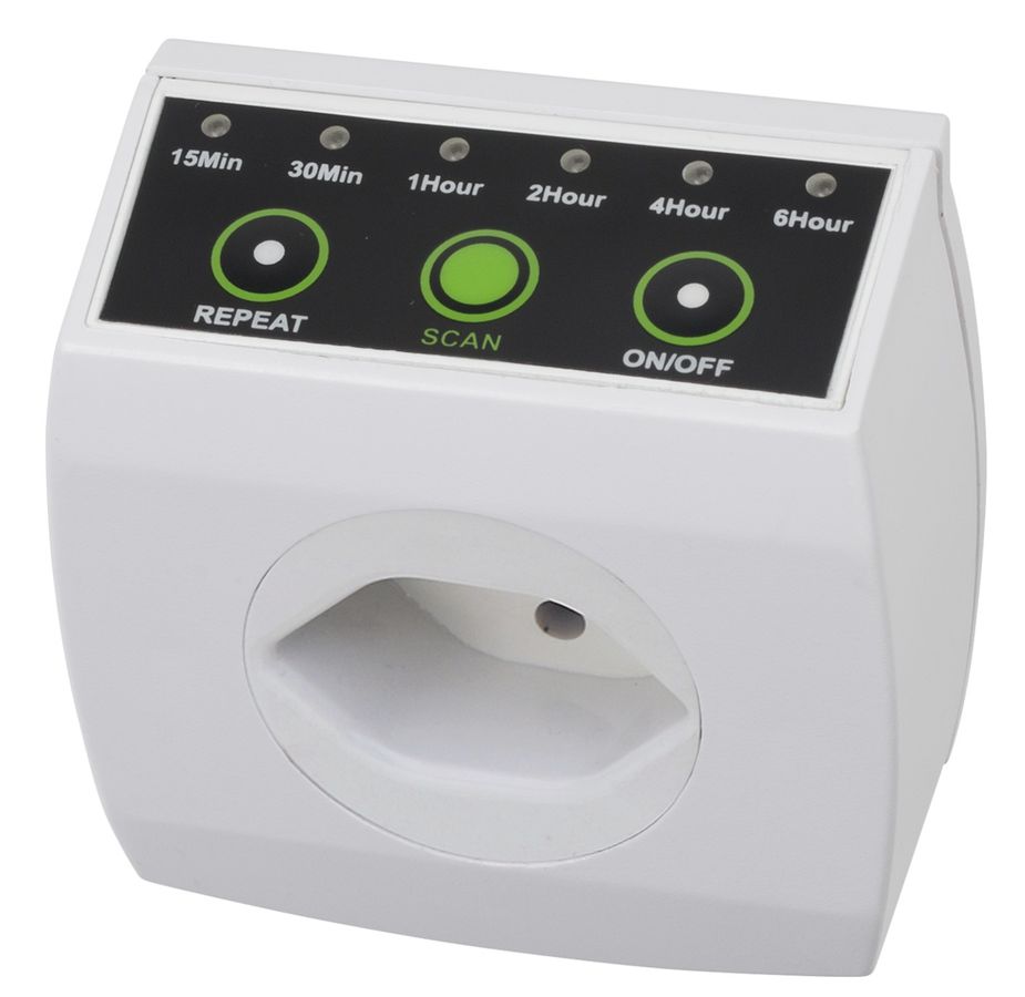 Countdown-Timer - Digital, Indoor, programmierbare Zeiten: 15min, 30min, 1h, 2h, 4h, 6h mit Wiederholfunktion, T12/T13