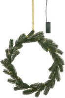 Kranz Netty - Indoor, Grün, 35.00cm Höhe
