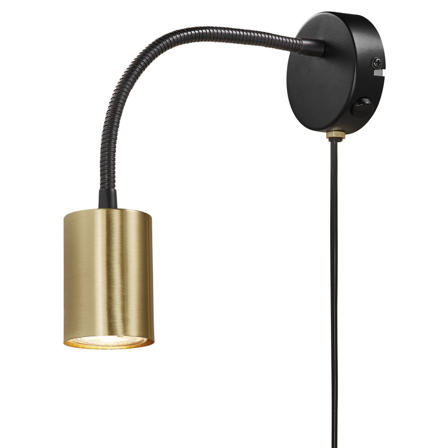 Explore Flex , Wandleuchte, Messing - GU10, IP20, max.35W