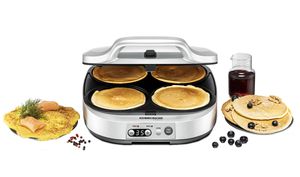 Sandwich Maker "divertimento per 4" ST 1410 - Edelstahl/schwarz, 1800W