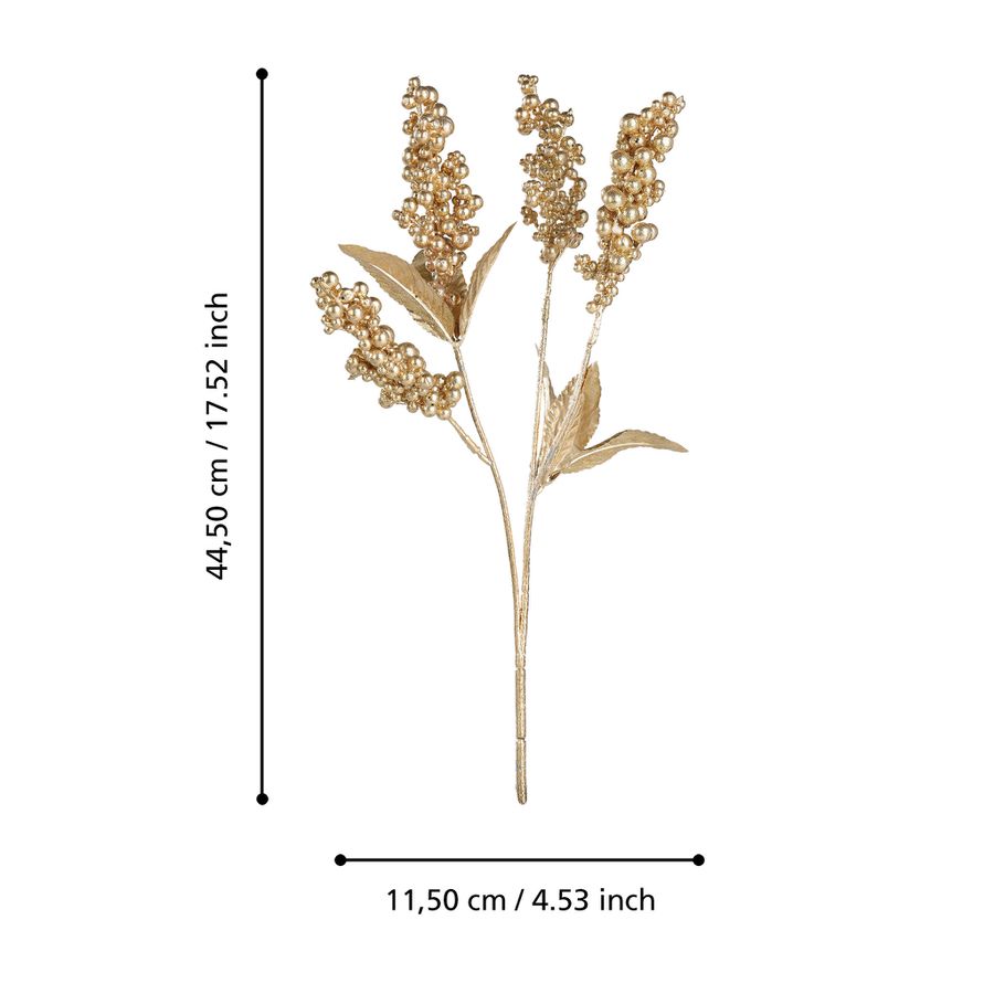 BLÄTTERZWEIG H-445 GOLD MIADOL - BLÄTTERZWEIG H-445 GOLD MIADOL