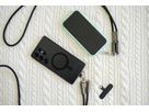 Lanyard Kabel USB Typ-C zu USB Typ-C - 120 cm, schwarz