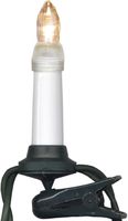 Luci dell'albero di candela - IP44, Klar, 25 LED