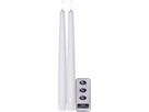 LED Dinner Kerze 2 pack Flamme Slim - 0/20