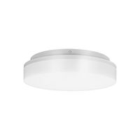 LED Sensor-Anbauleuchte SLICE CIRCLE II Switch - 10/15W, 1000/1500lm, 3000/4000K, IP54, CRI >80, 110°, weiss, nicht dimmbar, D=220mm, H=53mm