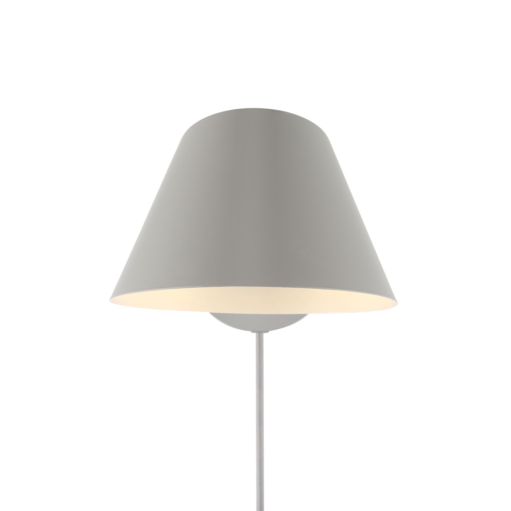 Stay Short, Wandleuchte, Grau - E27, max. 60W, IP20