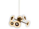 LED Pendelleuchte DISCUS L/B: 50,5 cm - LED fest verbaut, IP20, 48W, 230V